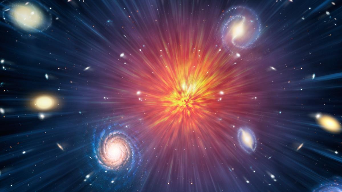 explozie stea univers