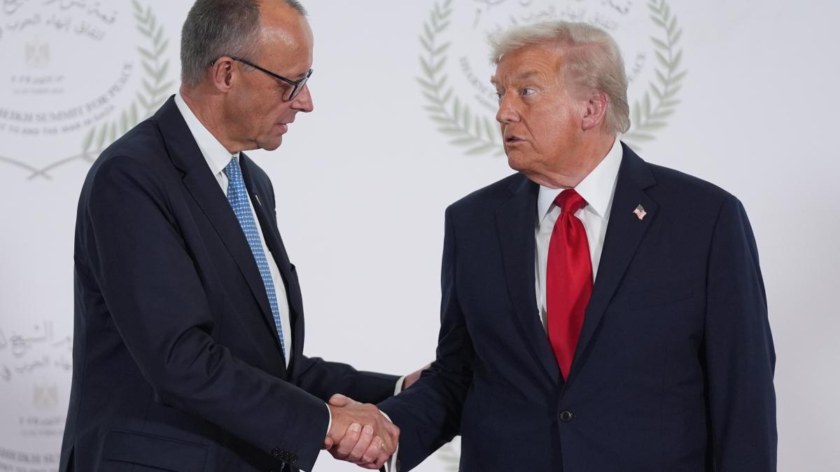 friedrich merz il imita pe donald trump la un miting cdu ai zis 60 nu cred