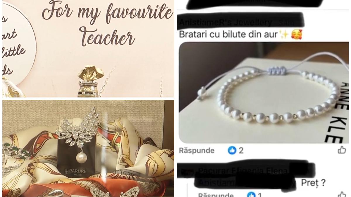 o profesoara a primit de martisor un lantisor cu diamant de 8 000 de lei discutii pe grupurile de parinti pentru cadourile de 1 martie