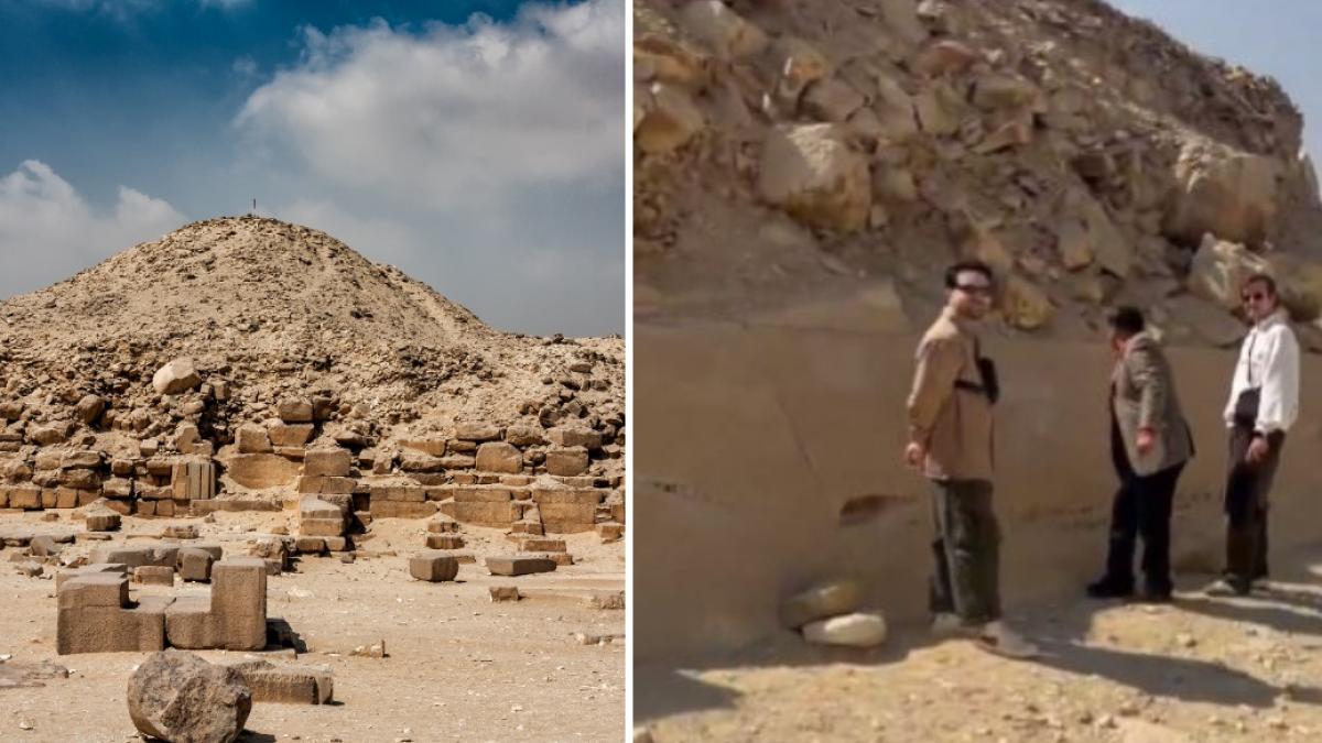 un ghid turistic a fost arestat in egipt dupa ce a desenat pe o piramida veche de 4 000 de ani imagini cu schitele