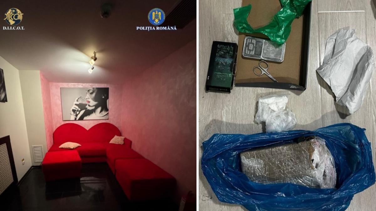 2 poze de la perchezitiile DIICOT de joi, la clubul The Buddhist