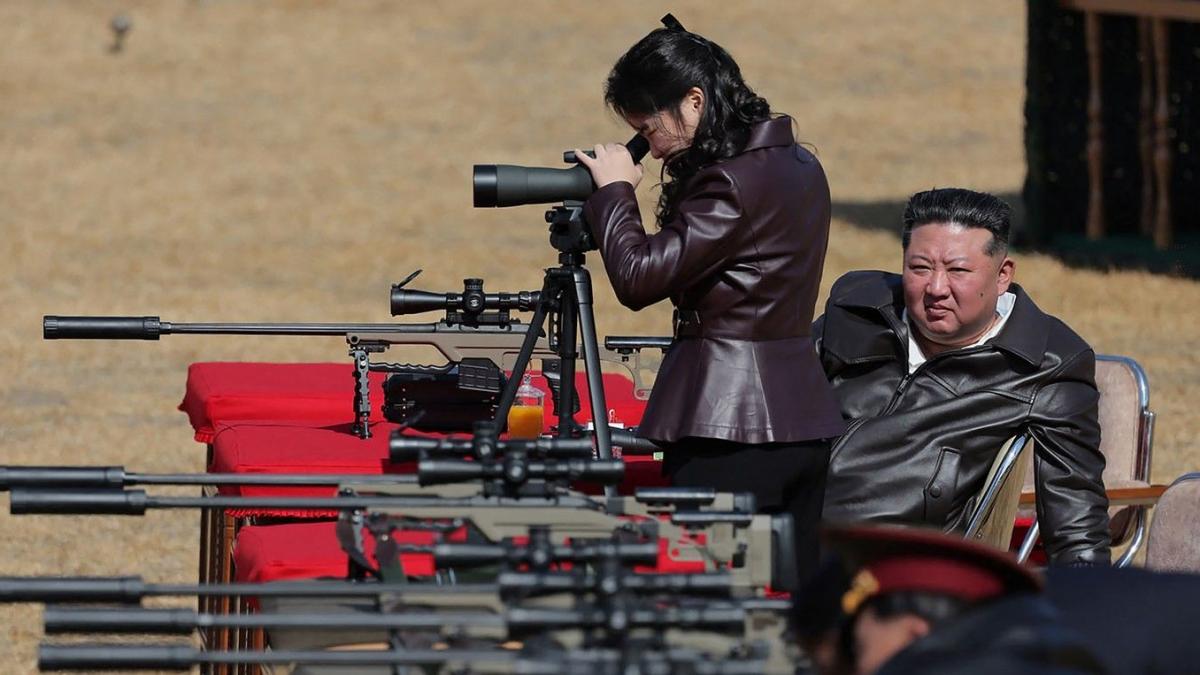 kim jong un si a dus fiica la trageri cu pusca cu luneta imaginile in care apare kim ju ae ar fi fost manipulate cu ai
