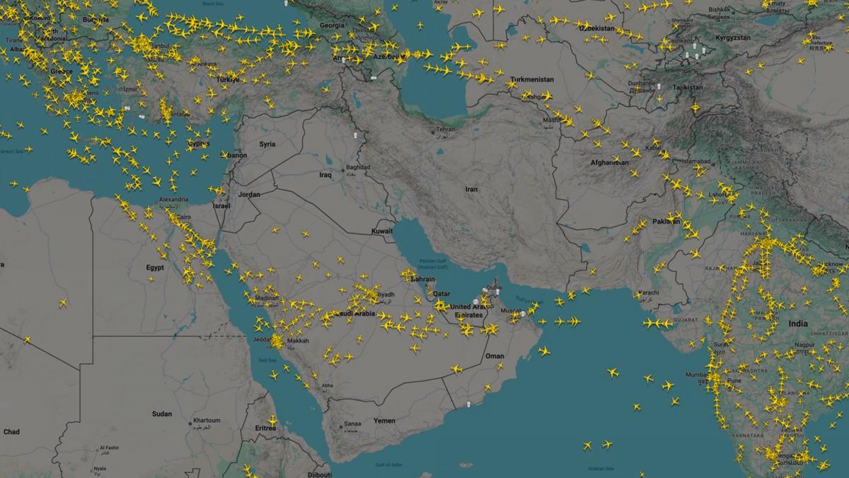 gaura de pe cer cum schimba inchiderea spatiului aerian in orientul mijlociu aviatia globala