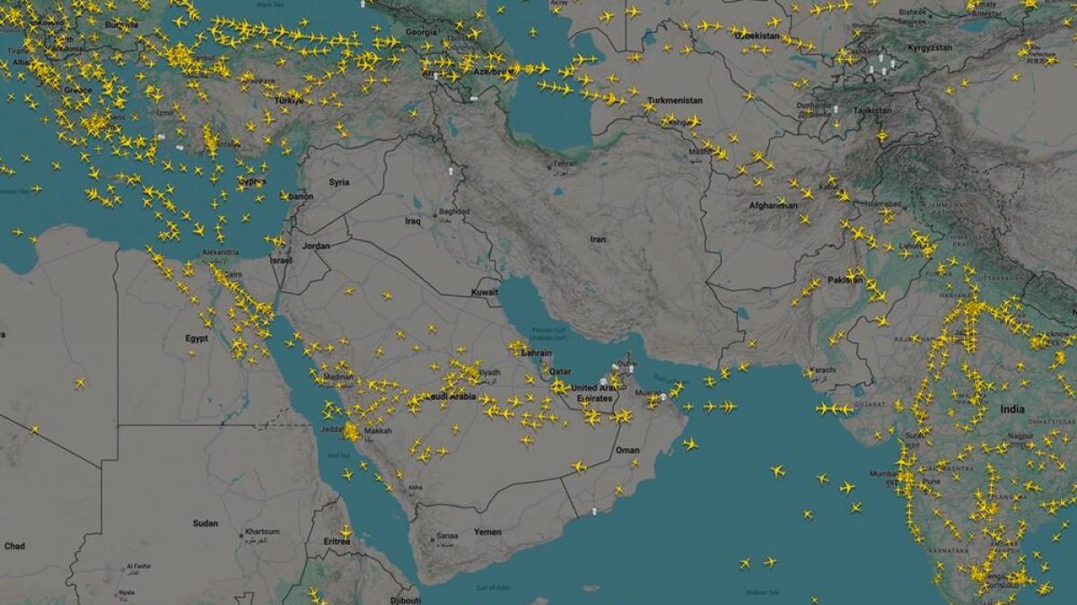 gaura de pe cer cum schimba inchiderea spatiului aerian in orientul mijlociu aviatia globala