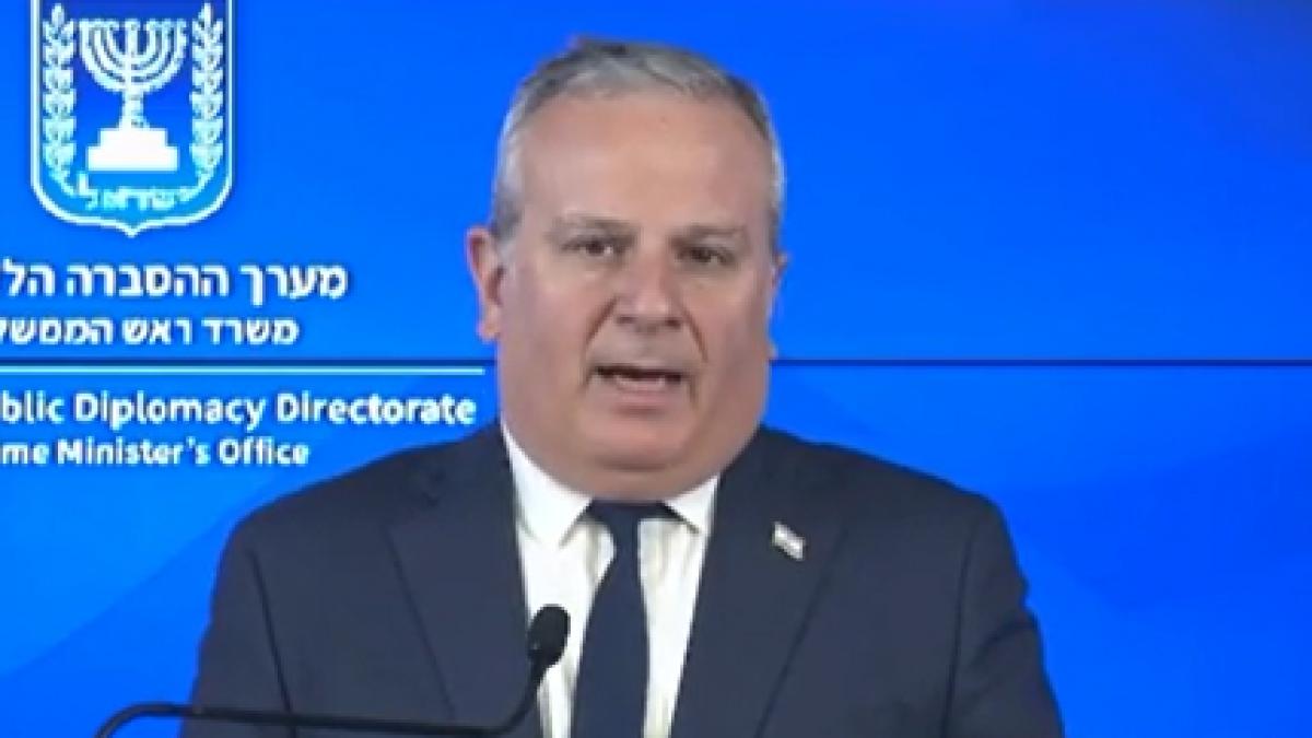 interviu purtatorul de cuvant al premierului benjamin netanyahu amenintarea iraniana e si o amenintare la adresa europei