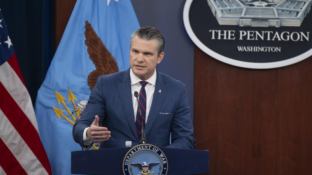 pete hegseth anunta rezultate istorice in urma atacului din iran eliminam toate rachetele si bazele lor ii lovim cand sunt cazuti
