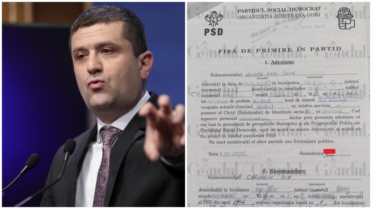 radu miruta are adeziune la psd din 2005 ministrul usr spune ca a semnat niste documente doar ca sa mearga gratis la mare cu psd
