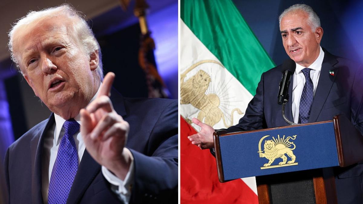 trump pune sub semnul intrebarii revenirea la putere a printului mostenitor al iranului aflat in exil