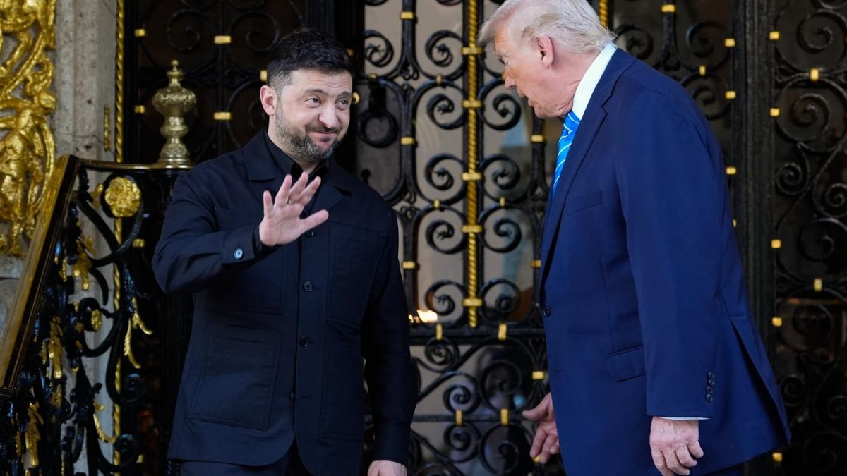 Zelenski și Trump la poarta Mar-a-Lago