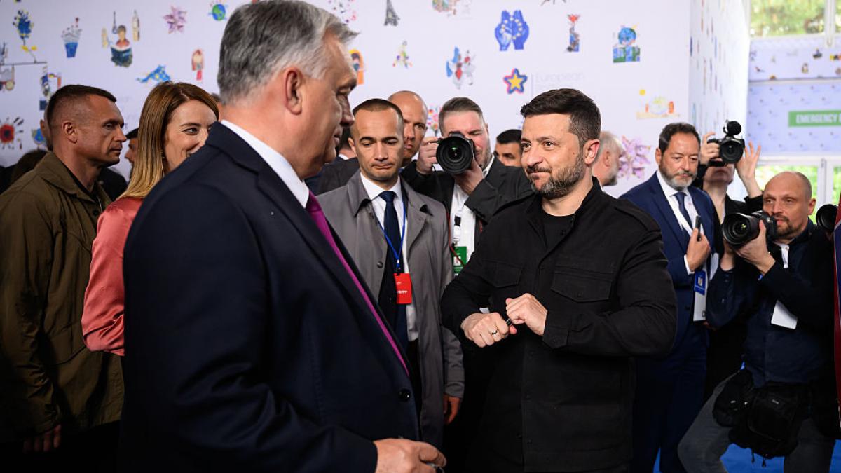 viktor orban și volodimir zelenski