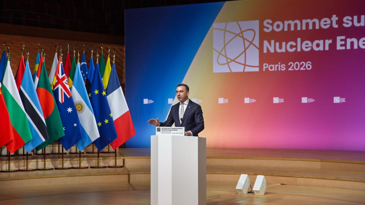 Bogdan Ivan la Summit-ul pentru Energie Nucleara de la Paris