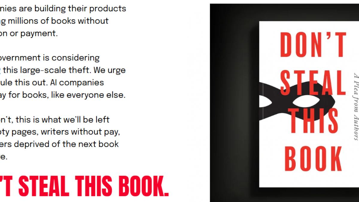 protest fata de ai 10 000 de scriitori au publicat o carte goala singurul continut e lista cu numele lor