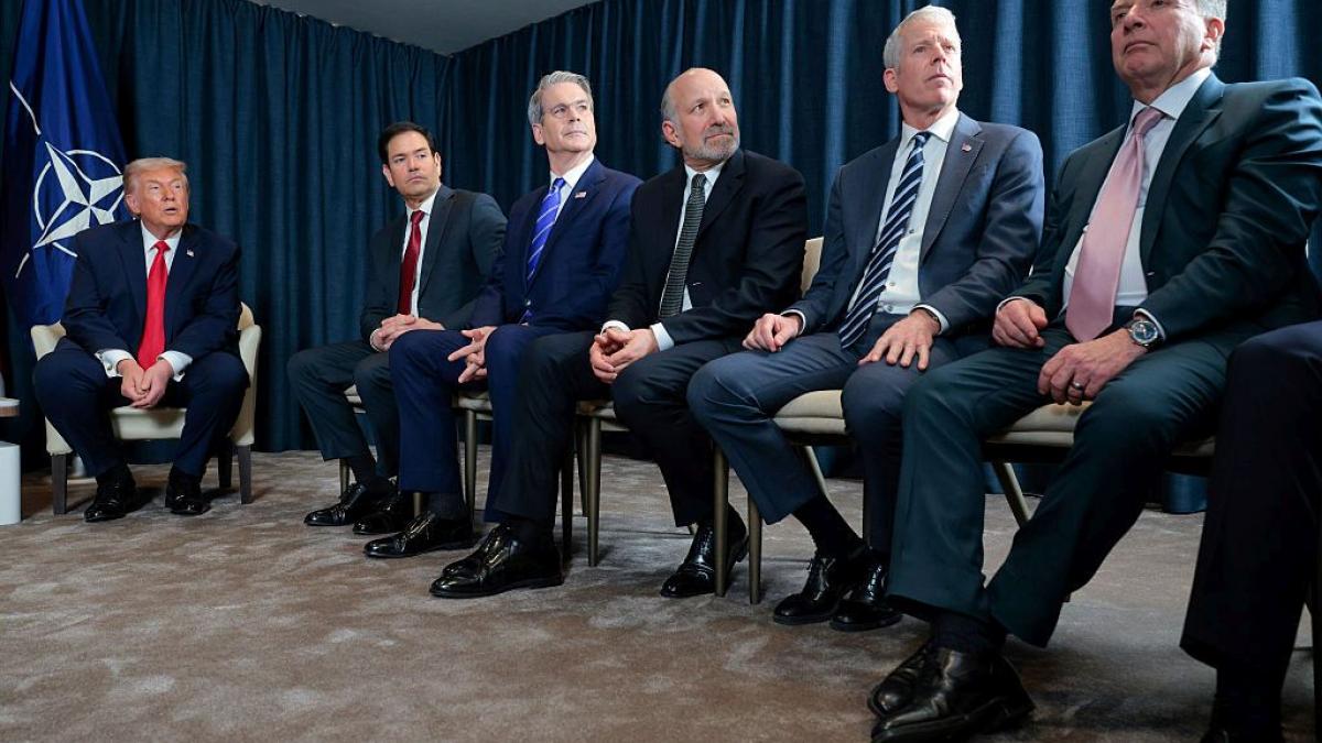 donald trump si stafful lui