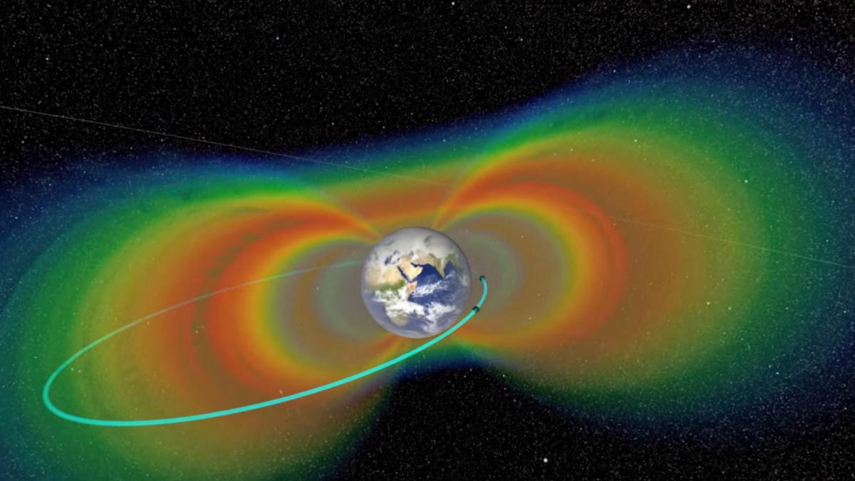 sonde van allen probe a si b nasa