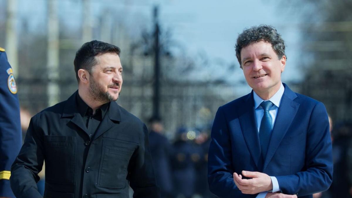 volodimir zelenski vine in romania nicusor dan il va primi la palatul cotroceni