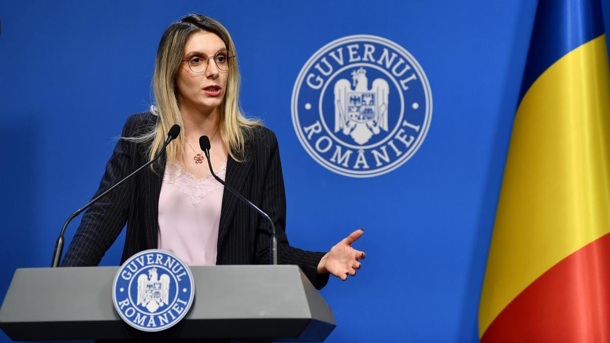 poza in care apare Diana Buzoianu, ministrul Mediului, Apelor şi Pădurilor