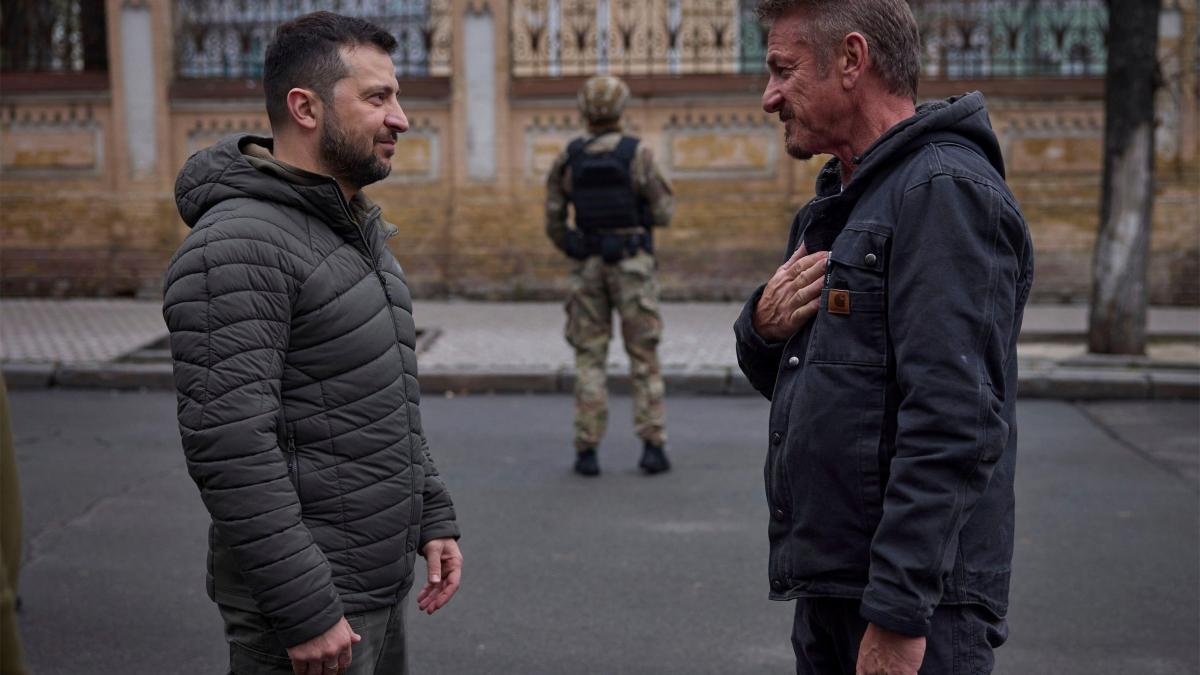 Sean Penn si Zelenski