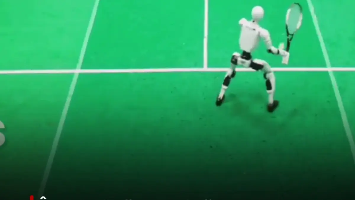 in premiera mondiala un robot umanoid returneaza mingile cu 96 rata de succes intr un meci de tenis cu un jucator uman
