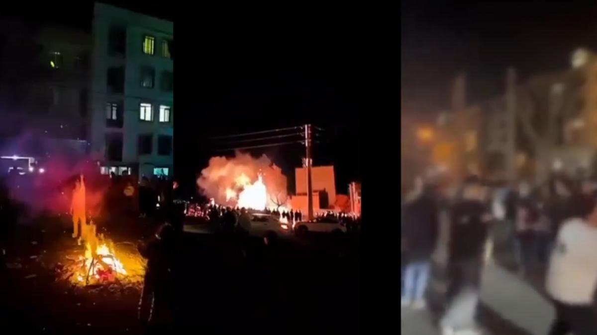 imagini socante la teheran fortele basij deschid focul asupra unor iranieni care sarbatoreau pasnic festivalul anului nou persan