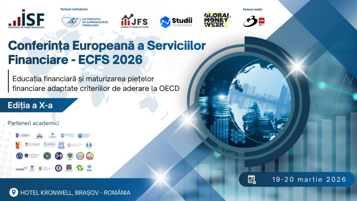 isf continua initiativele in drumul romaniei spre oecd conferinta europeana a serviciilor financiare organizata pe 19 20 martie