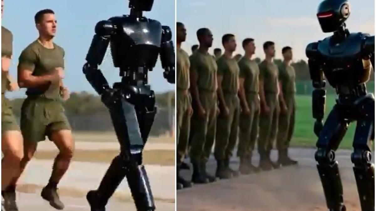 primul robot umanoid de lupta a ajuns pe frontul din ucraina poate folosi arme ca un soldat adevarat