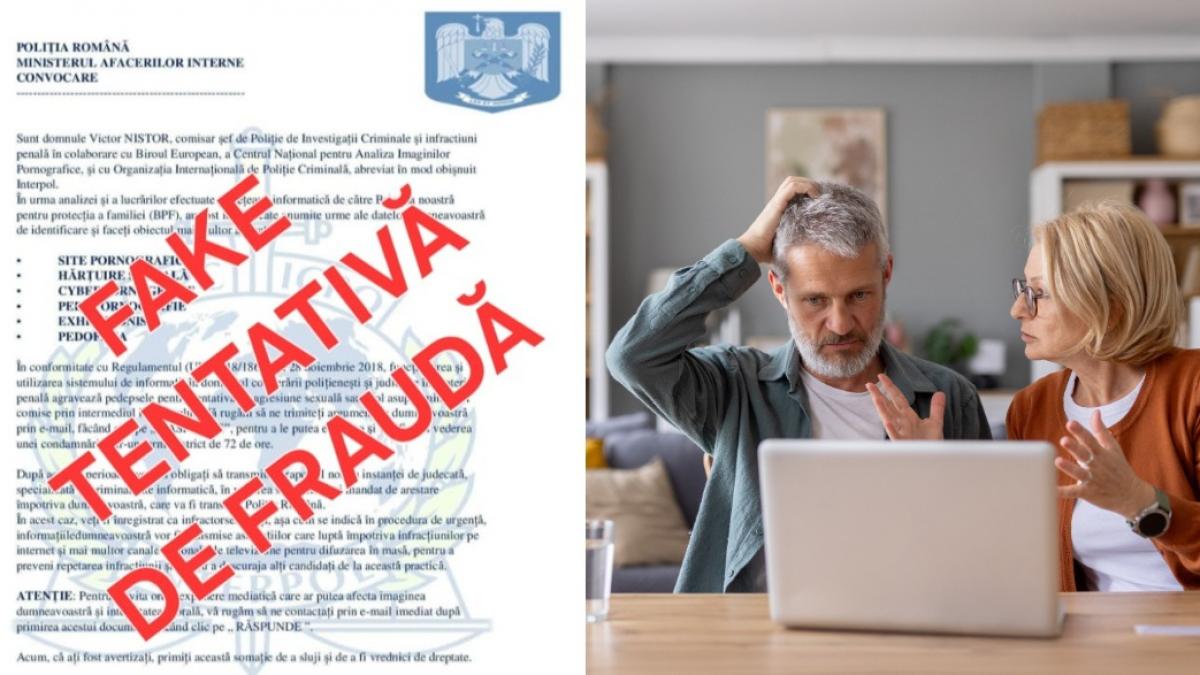 ministerul de interne avertizeaza asupra unor e mailuri false care folosesc identitatea institutiilor de aplicare a legii