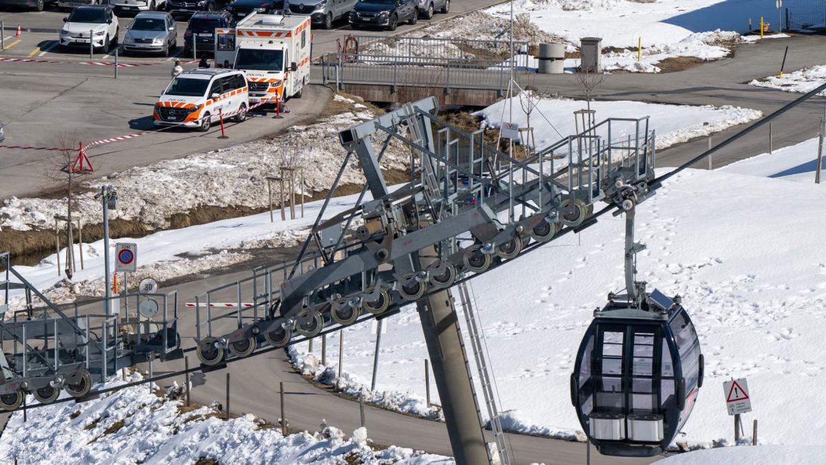 telegondola prabusita statiune schi elvetia engelberg titlis 18 martie 2026