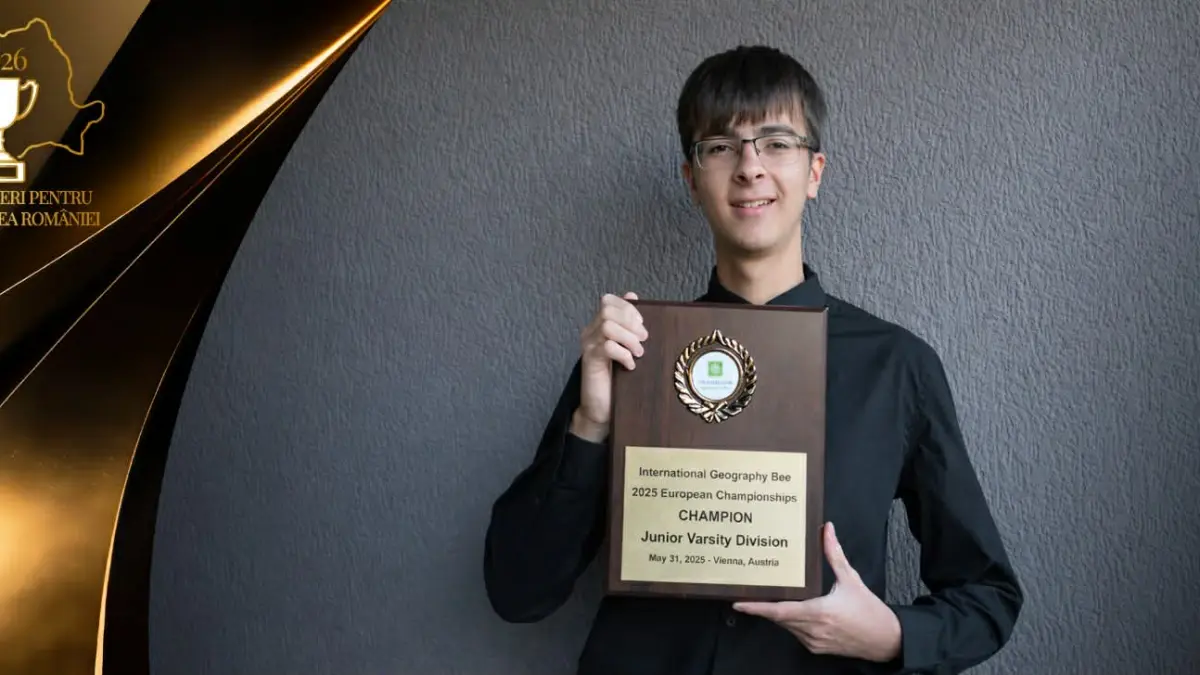 premiera pentru romania un elev din brasov merge la campionatul mondial de geografie dupa aurul european