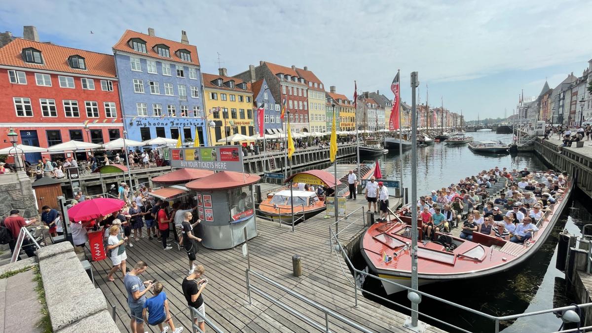 turisti in copenhaga