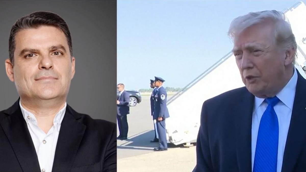 colaj 2 poze in care apar Radu Tudor si Donald Trump-Capture1