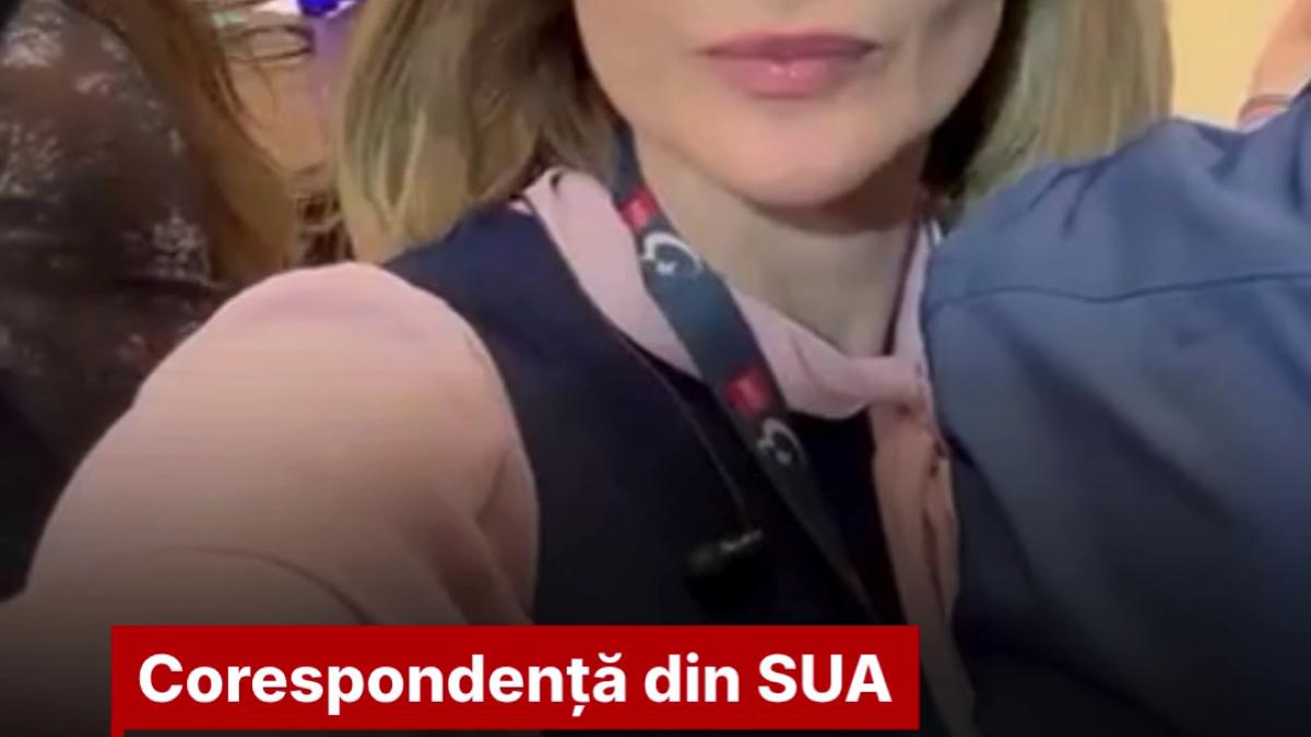 ana maria roman corespondent antena 3 cnn transmite de la washington mirabela gradinaru la casa alba