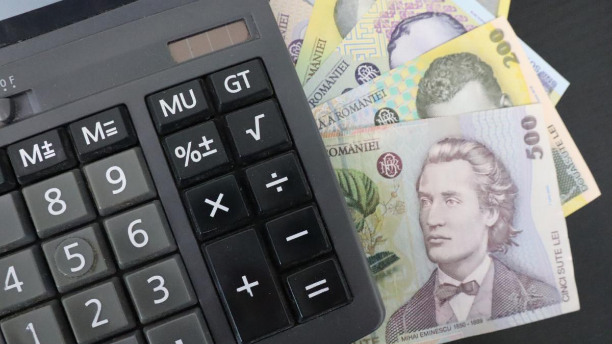 calculator bancnote romanesti bani ron lei