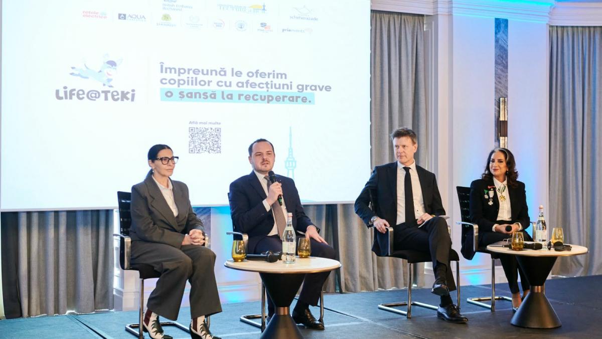 a fost lansat life teki proiectul pentru dotarea sectiei pentru copii a sanatoriului techirghiol