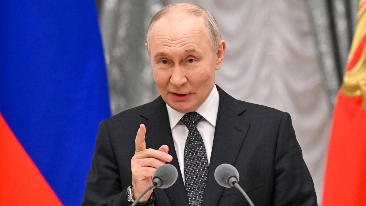 poza in care apare Vladimir Putin, preşedintele Federaţiei Ruse
