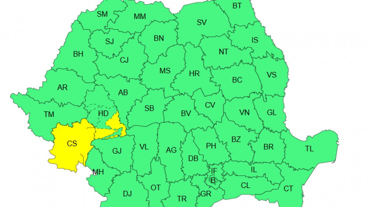 vremea se schimba brusc anm anunta cod galben de vant in 23 de judete