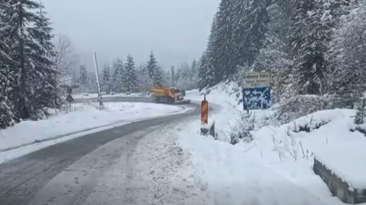 ninsori puternice in mai multe judete din tara elena mateescu abia de luni se opresc treptat ploile si ninsorile