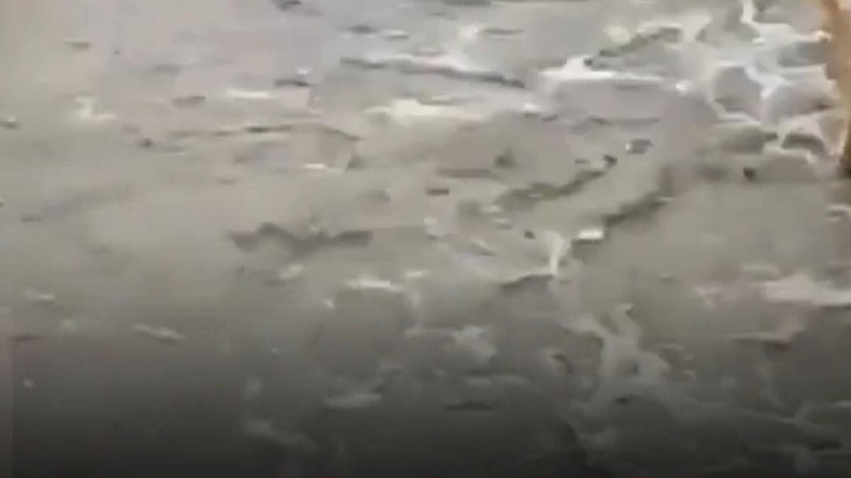 dezastru dupa furtuna poduri ridicate la inundatiile din toamna luate de apa