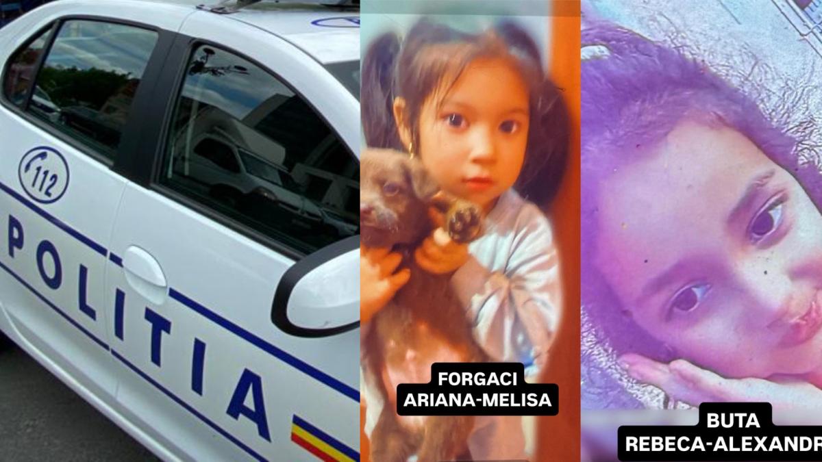 le ati vazut politia cere ajutorul romanilor pentru a le gasi pe melisa si rebeca fetitele de 4 si 5 ani disparute din curtea casei