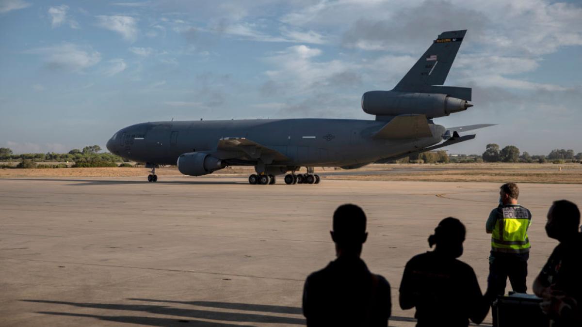 avion baza Rota Spania