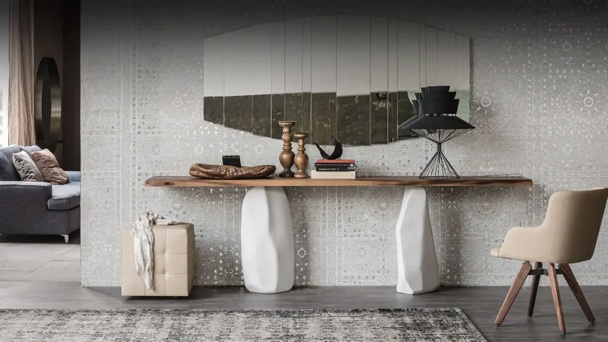 utilizarea oglinzilor in decor pentru a amplifica lumina si spatiul