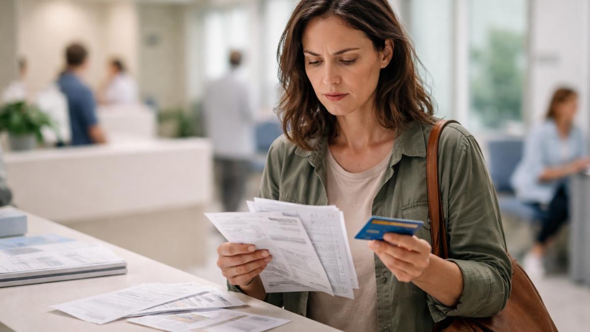 femeie cu documente in mana