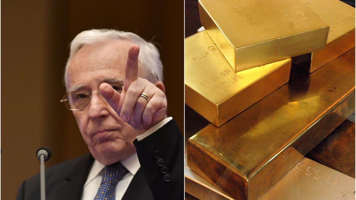 de ce vrea mugur isarescu sa tina blocata rezerva de aur a bnr la 103 tone economist se pregateste pentru momentele grele