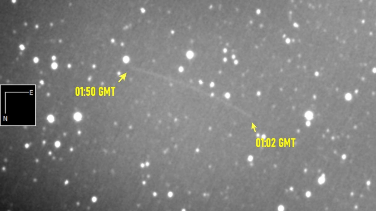 imagini cu naveta orion in drum spre luna surprinse de observatorul astronomic bucuresti