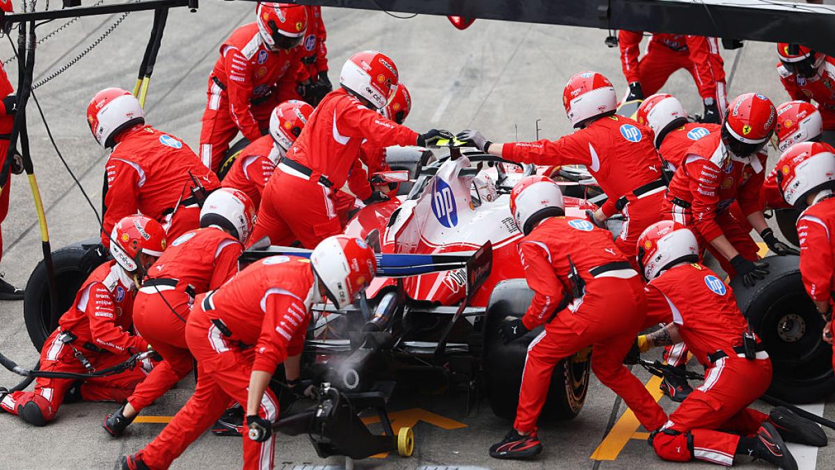 pit stop ferrari f1