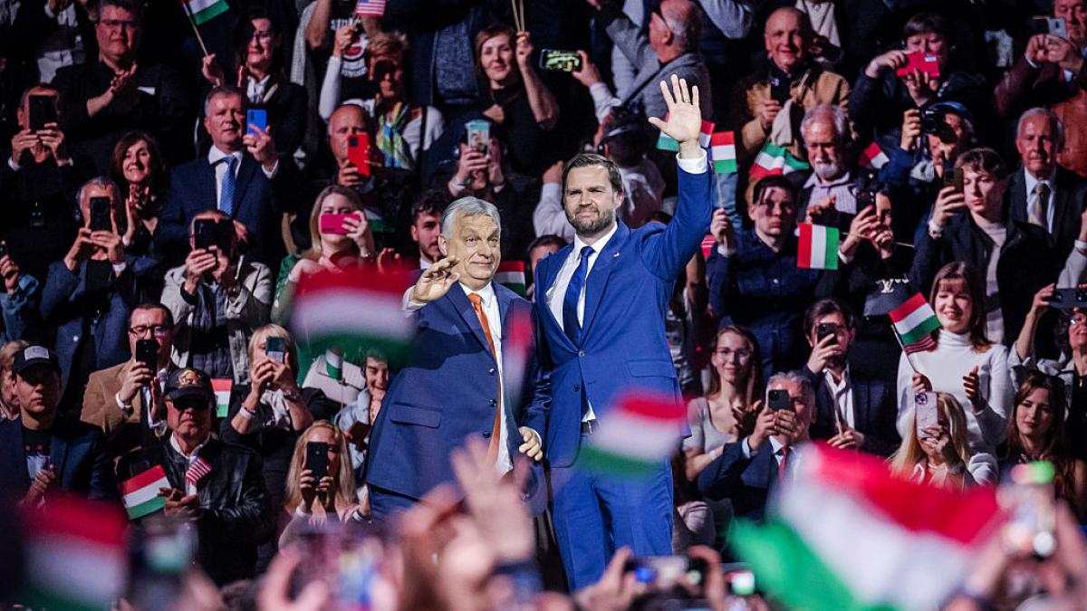 Vance si Orban la miting electoral