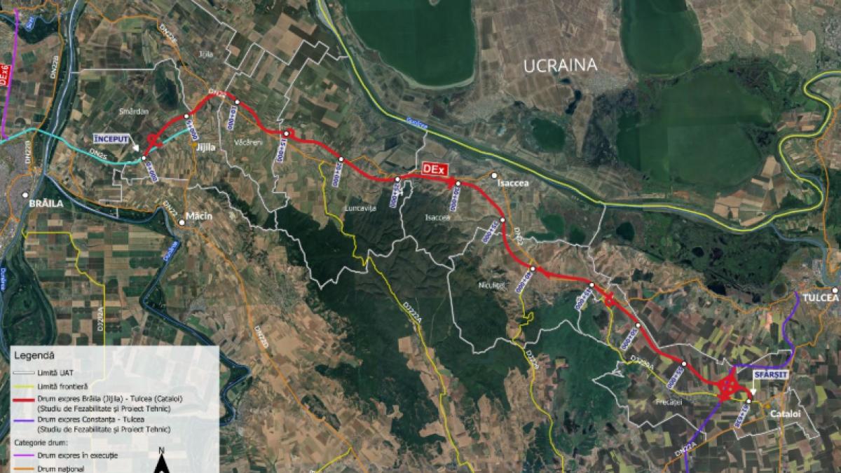 se construieste dobrogea expres pe drumul care va lega podul de la braila de delta dunarii vor fi 58 de poduri si pasaje