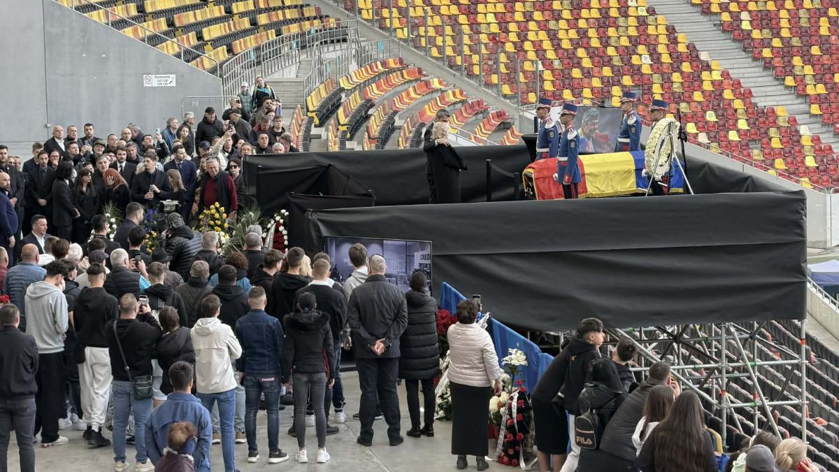 surse trupul neinsufletit al lui mircea lucescu va fi depus la arena nationala pentru un ultim omagiu cand va avea loc inmormantarea