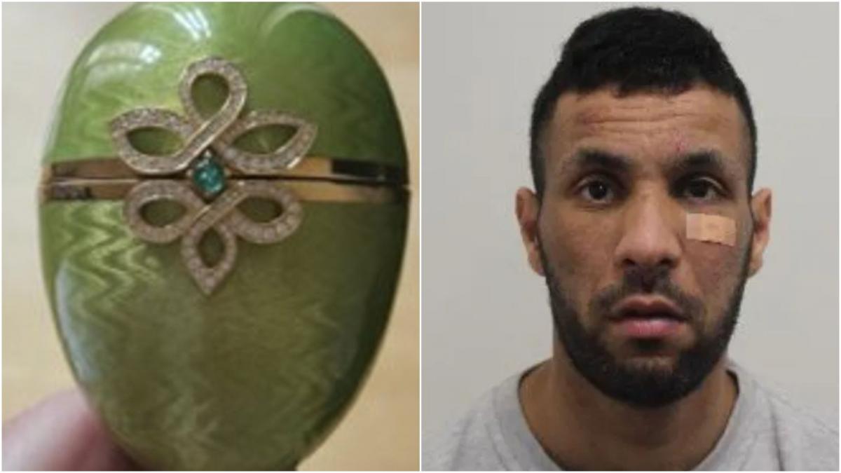 un hot a furat o poseta si nu si a dat seama ca obiectul bizar din ea era un ou faberge de 2 mil e l a dat la schimb pe niste droguri