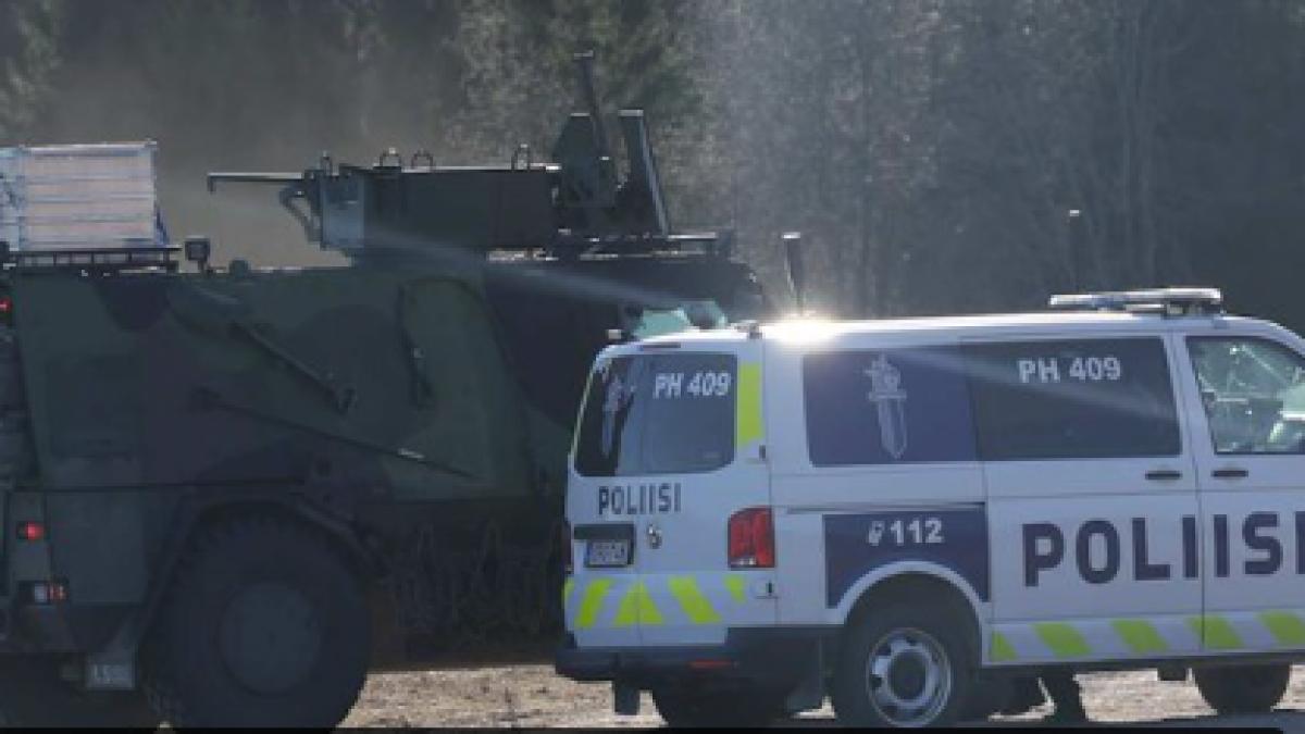 masini politie in finlanda