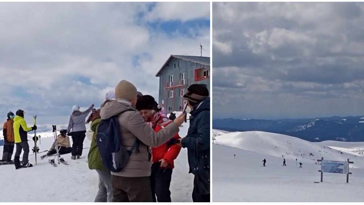 mii de turisti au mers la schi de paste partiile din sinaia au fost pline